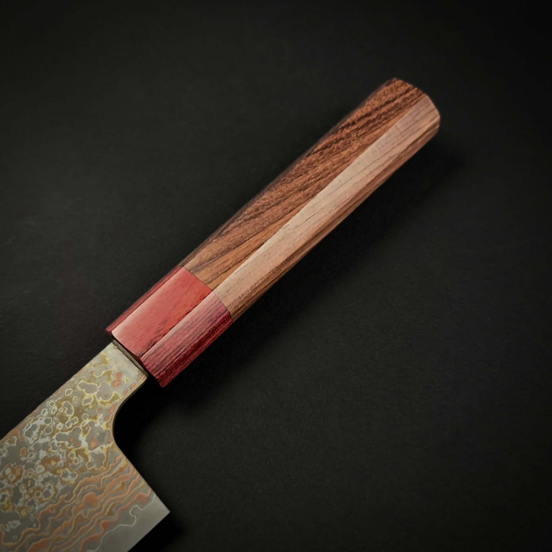 Takeshi Saji Rainbow Nashiji Santoku 170mm