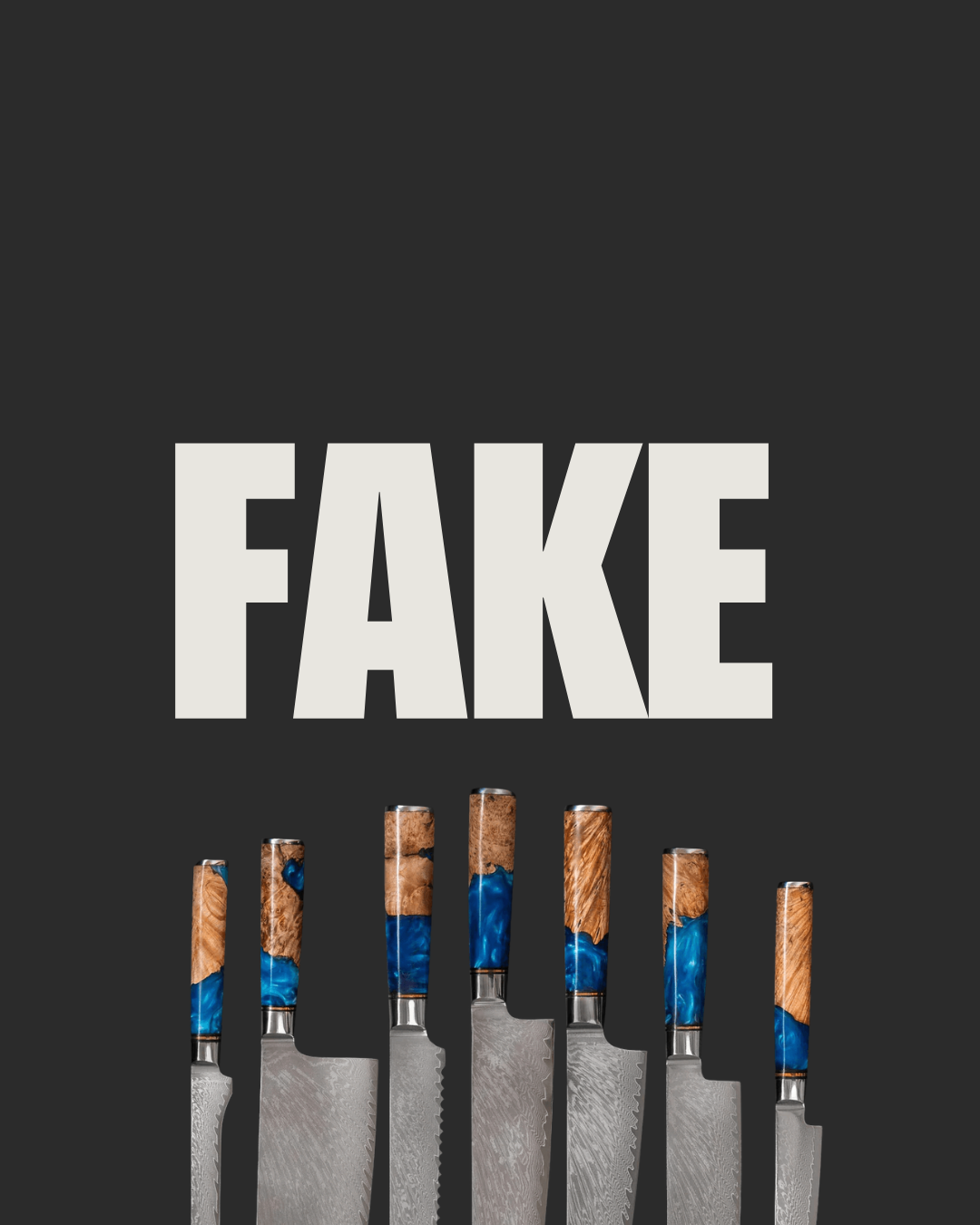 Kako prepoznati lošu kopiju japanskog noža