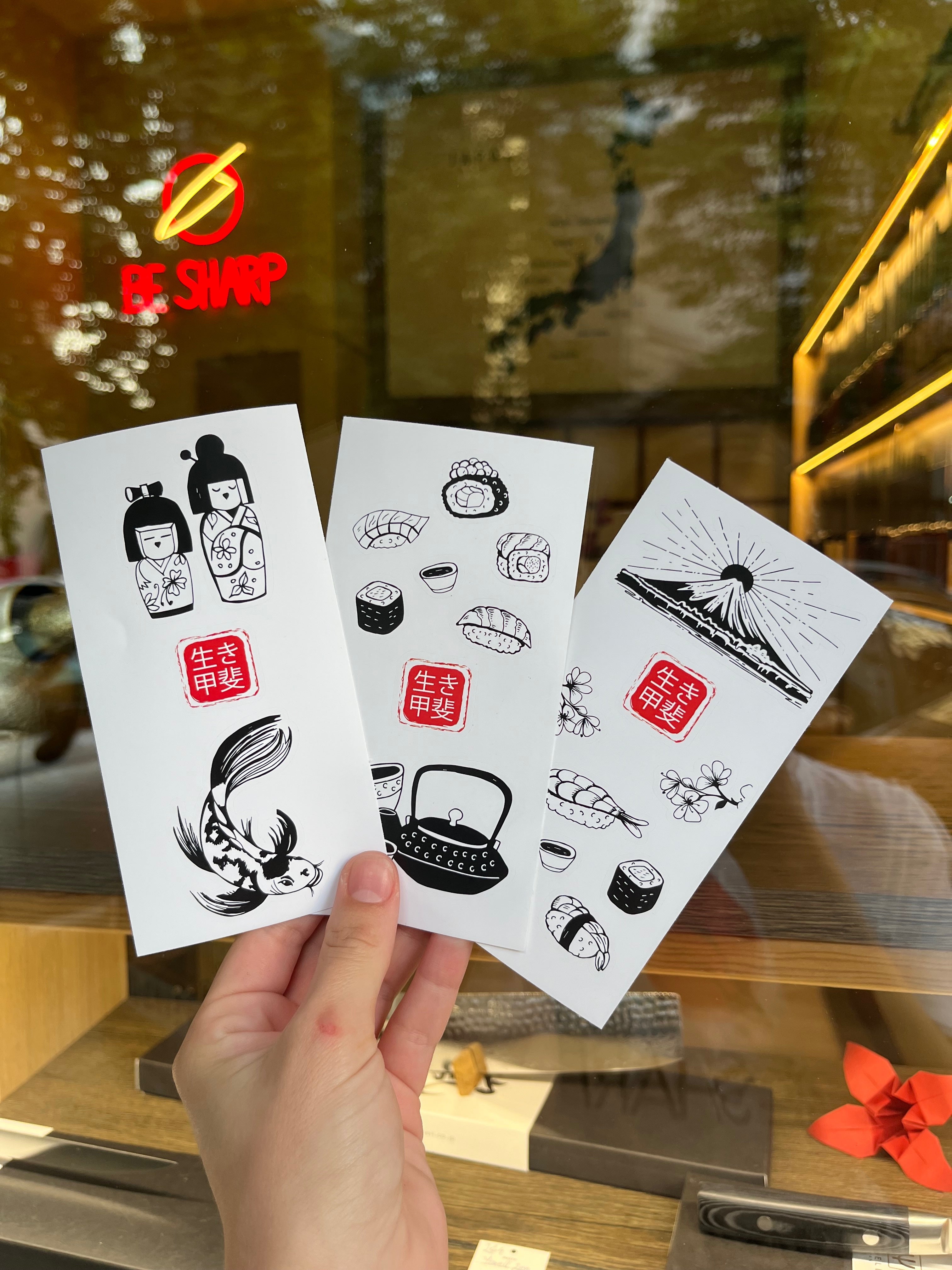 Stickers – Be Sharp