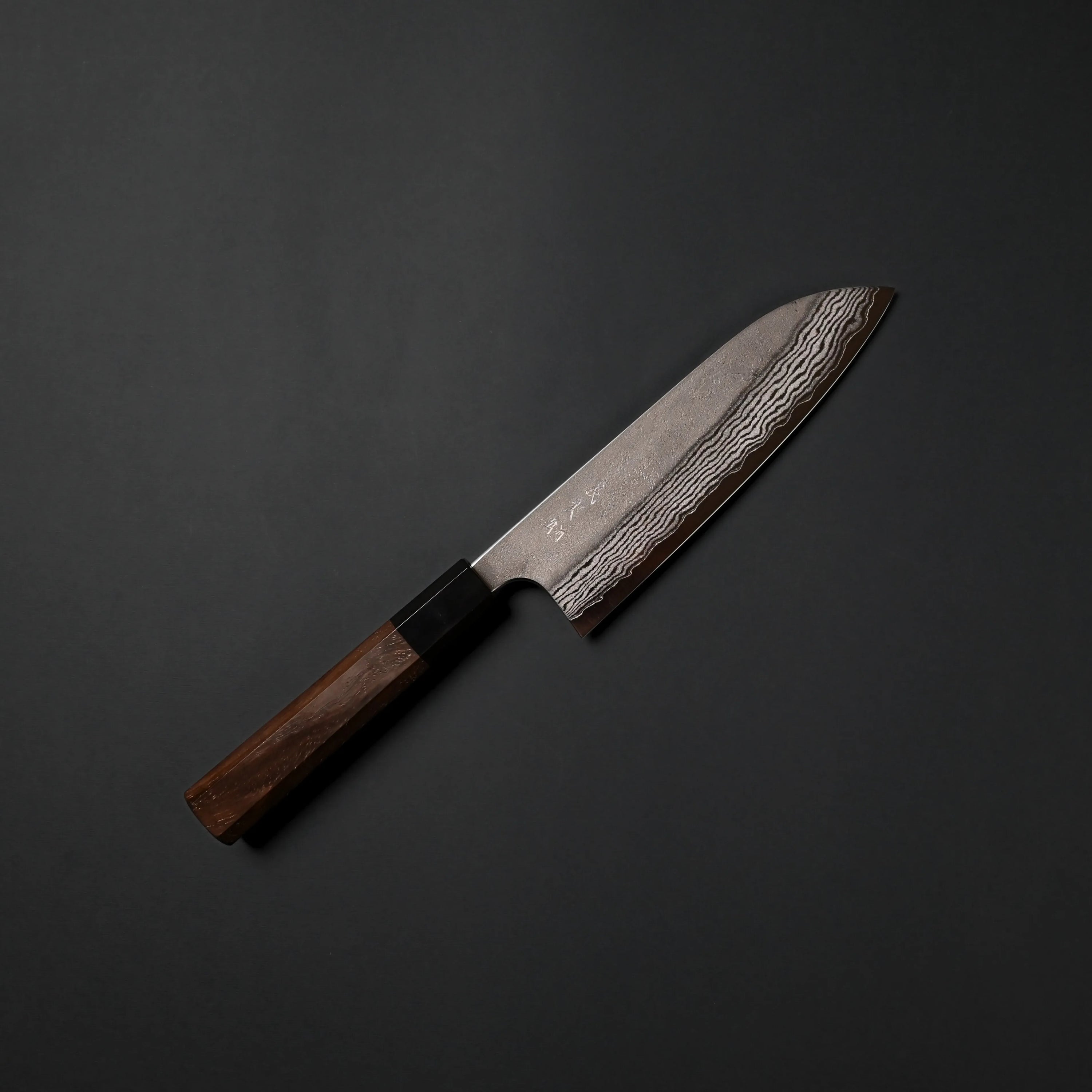 Yoshimi Kato VG10 Nashiji Santoku 165mm