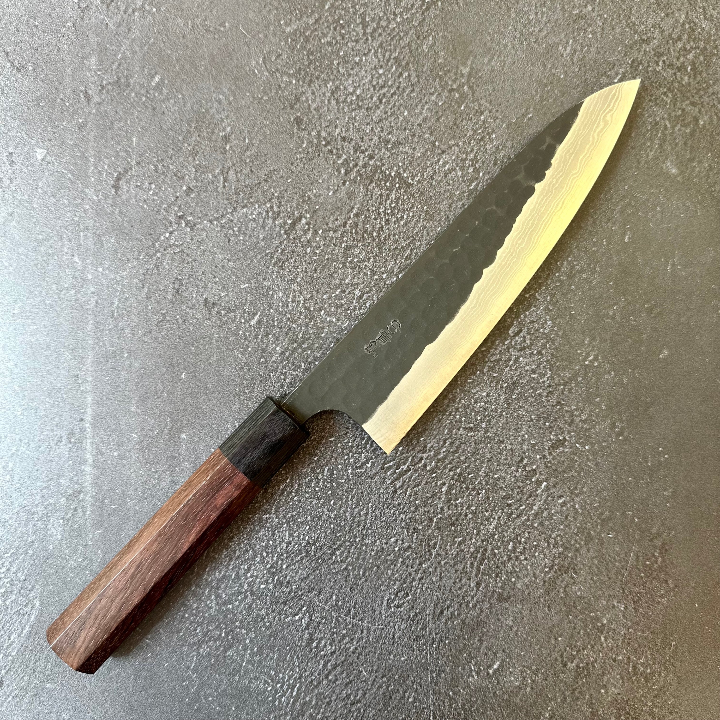 Nao Yamamoto AS Kurouchi Tsuchime Gyuto 180mm 