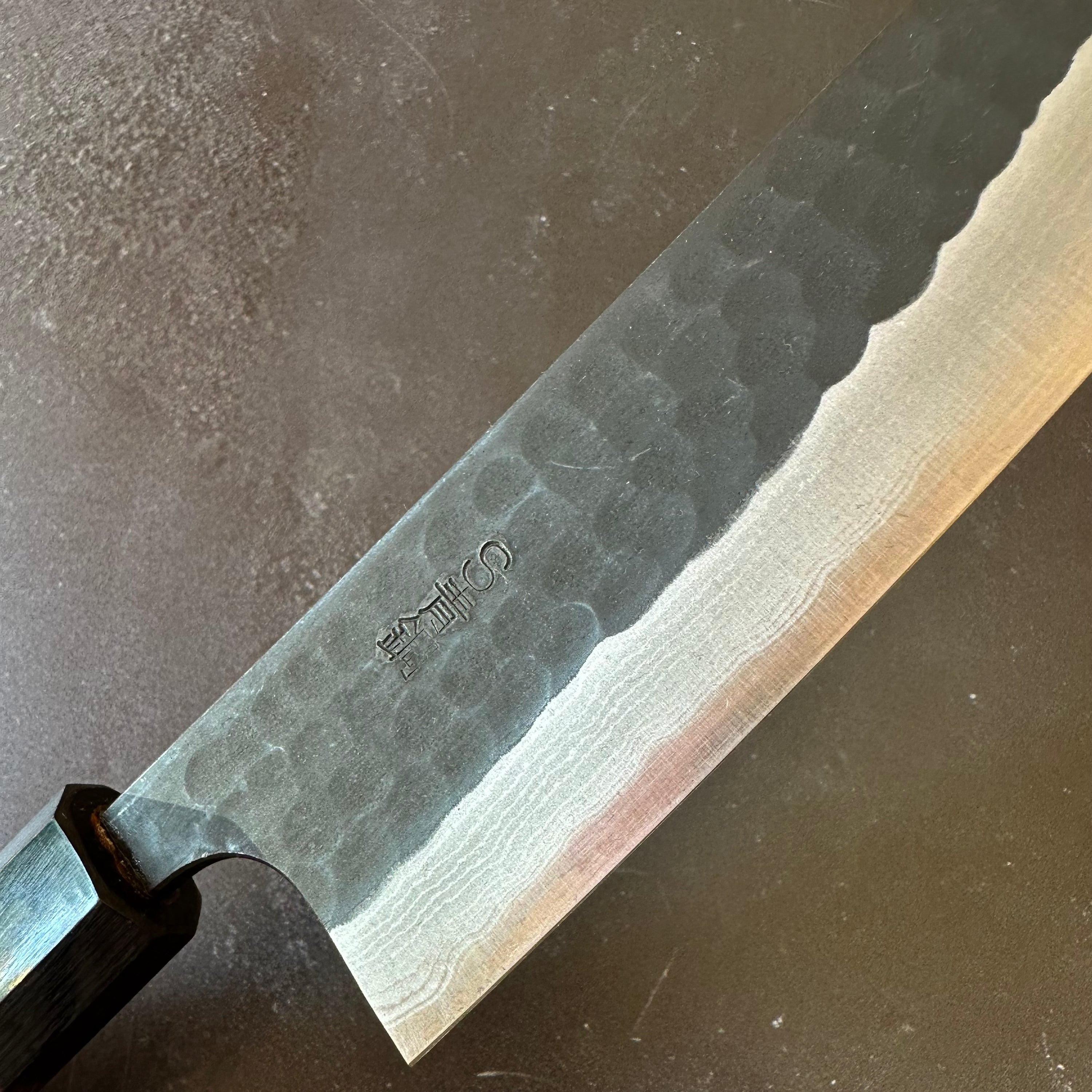 Nao Yamamoto AS Kurouchi Tsuchime Gyuto 180mm 