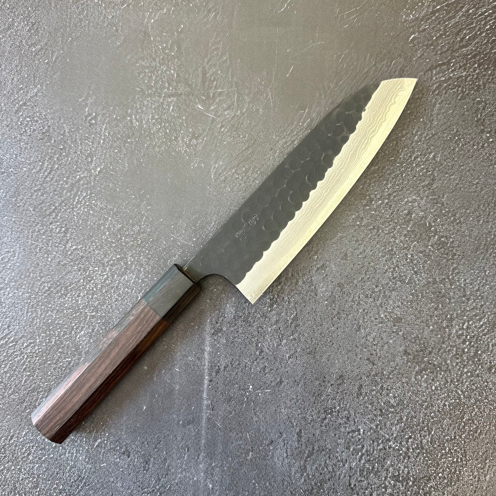 Nao Yamamoto AS Kurouchi Tsuchime Santoku 165mm