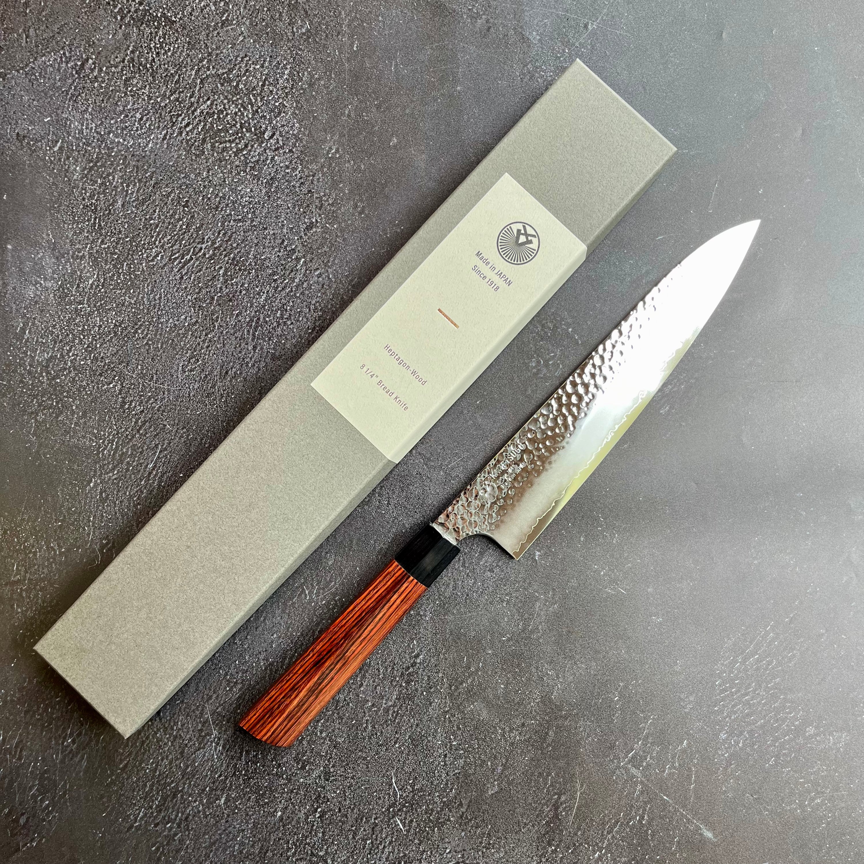 Seki Kanetsugu Heptagon Gyuto 200mm