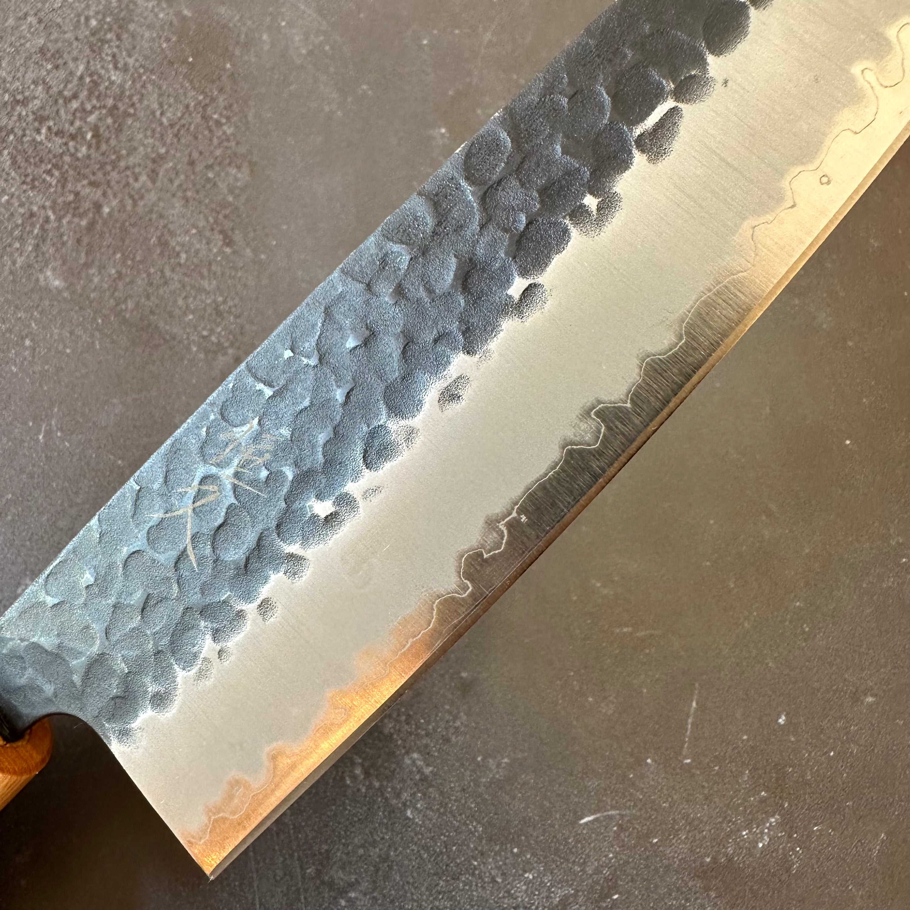 Morado AS Kurouchi Santoku 165mm