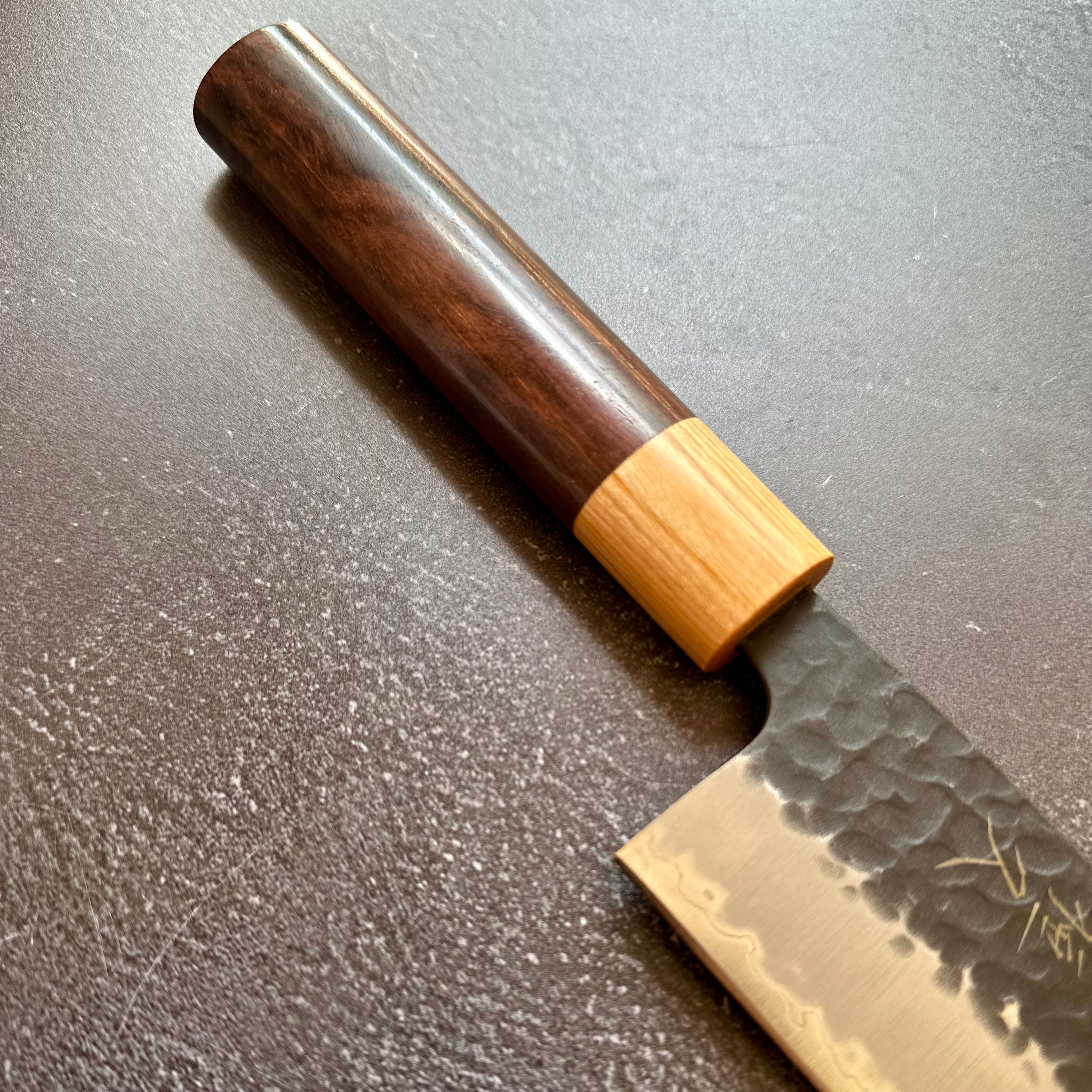 Morado AS Kurouchi Santoku 165mm 