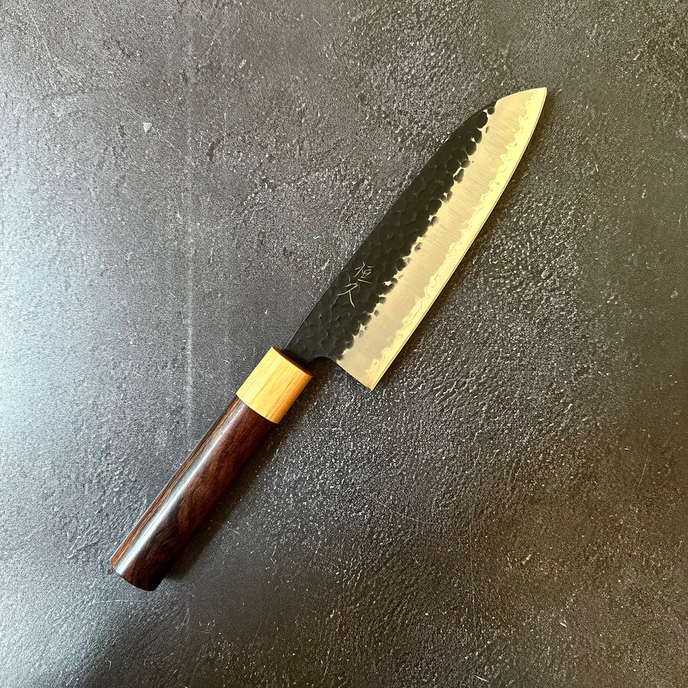 Morado AS Kurouchi Santoku 165mm 