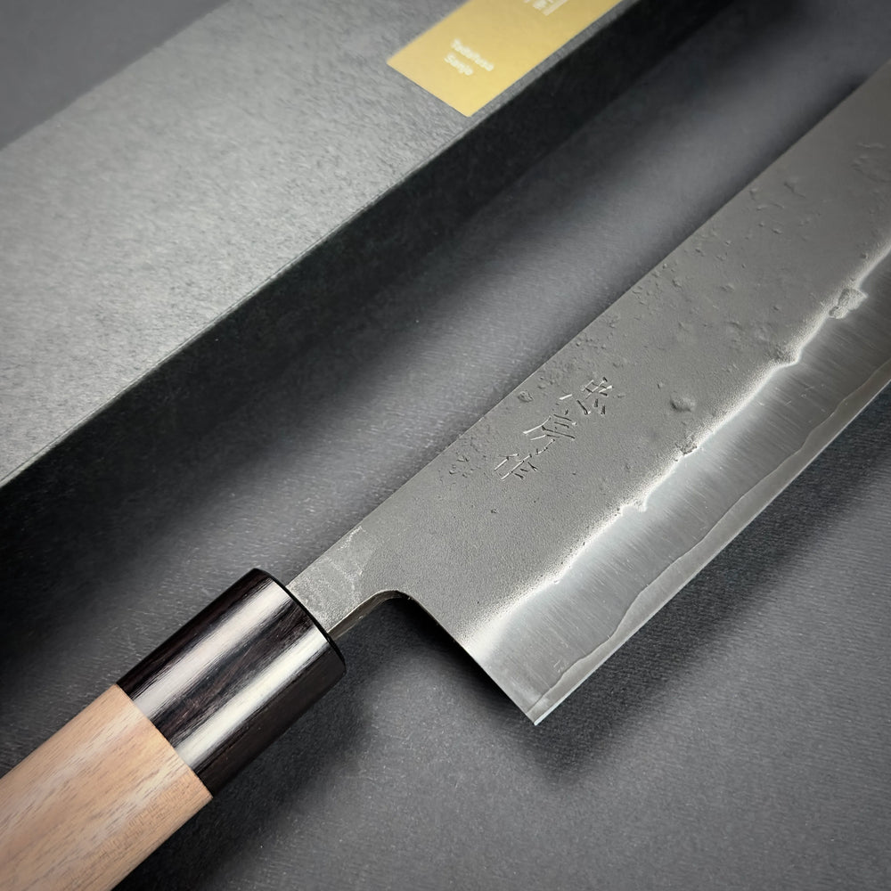 Tadafusa Fujimoto Black Santoku 165mm