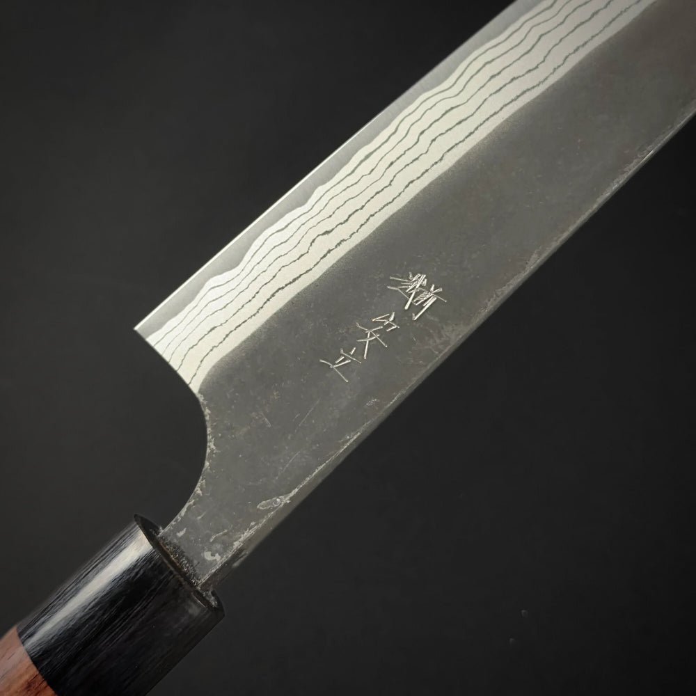Katsusige Anryu Kurouchi Damascus Gyuto 210mm
