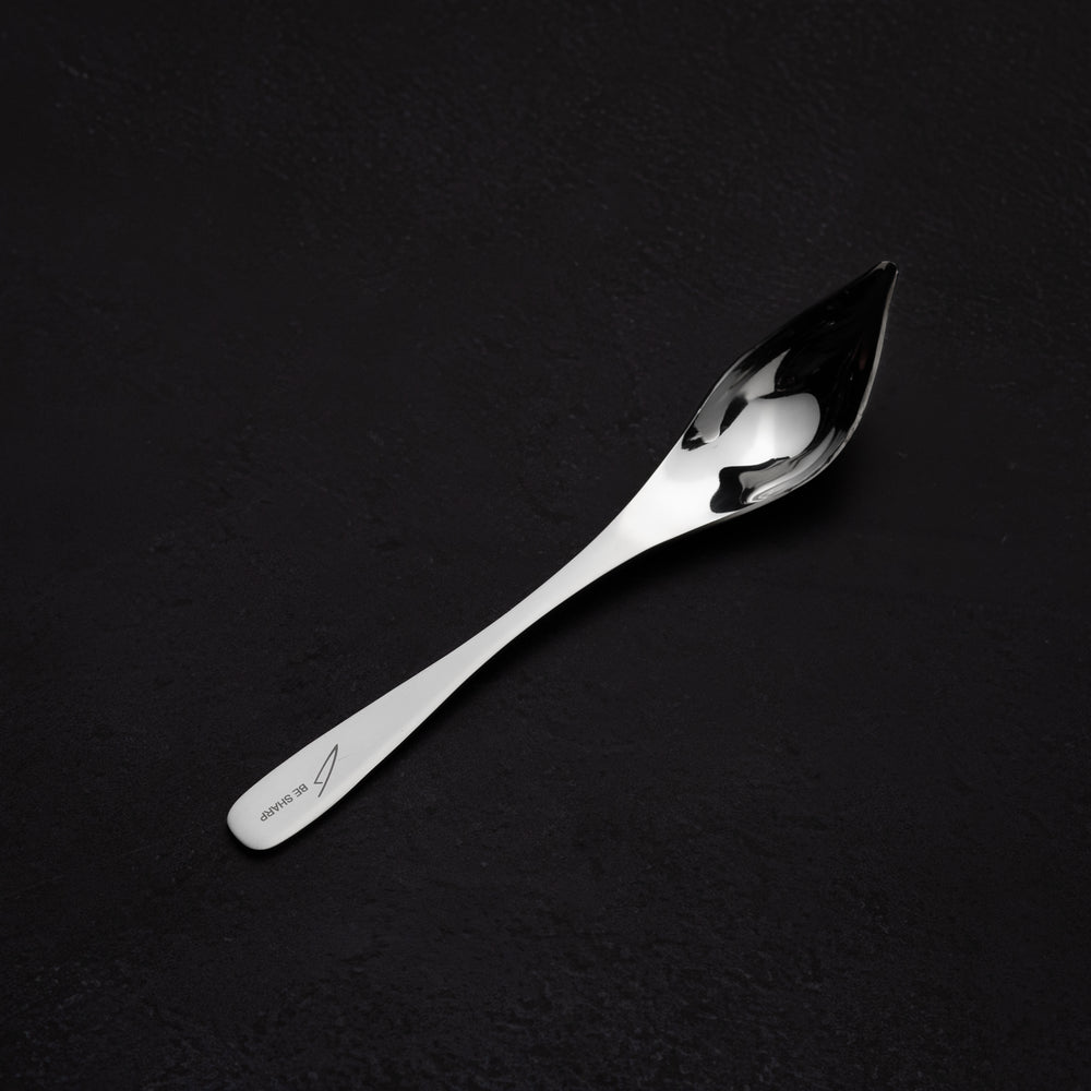 Be Sharp sauce spoon - Metallic