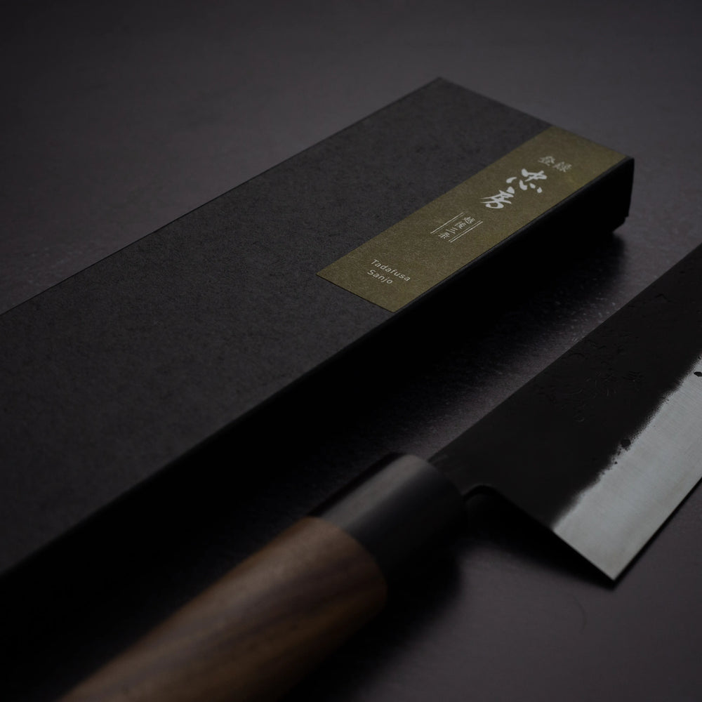 Tadafusa Fujimoto Black Gyuto 210mm