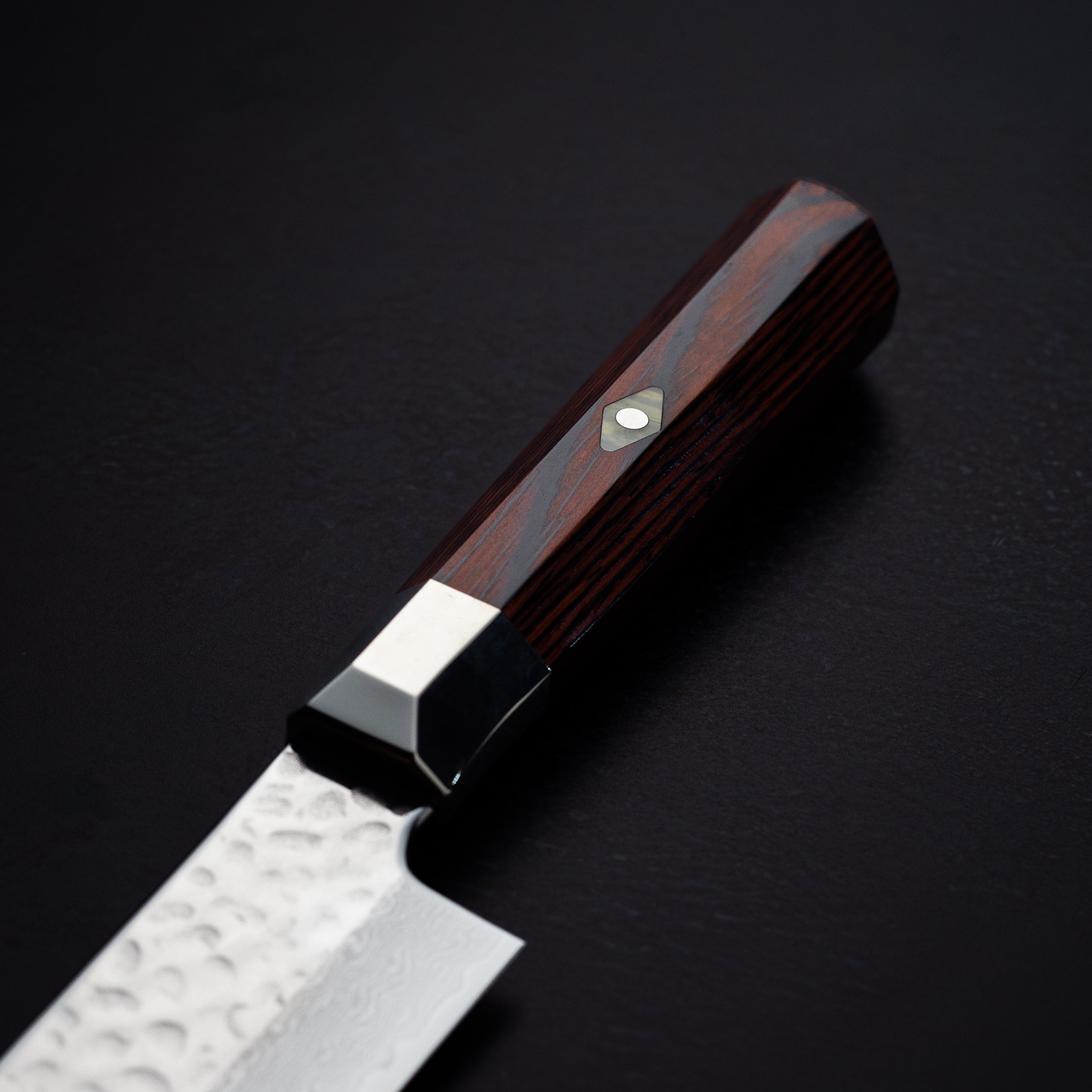 Mcusta Supreme Hammered Nakiri 165mm