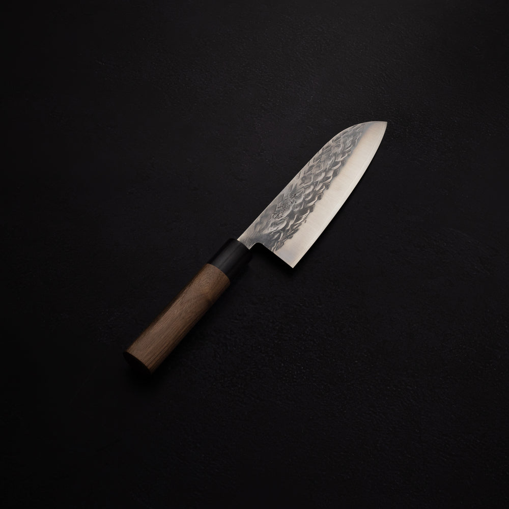 Tadafusa Hammer Tone Santoku 165 мм 