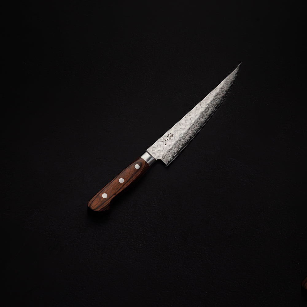 Tsunehisa VG10 Damascus Tsuchime Fish 