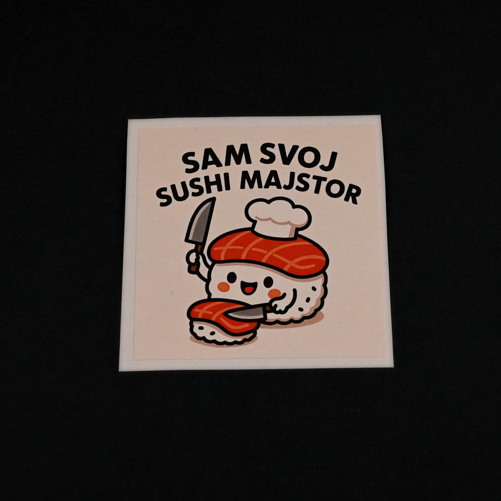 Stiker - Sam svoj sushi majstor