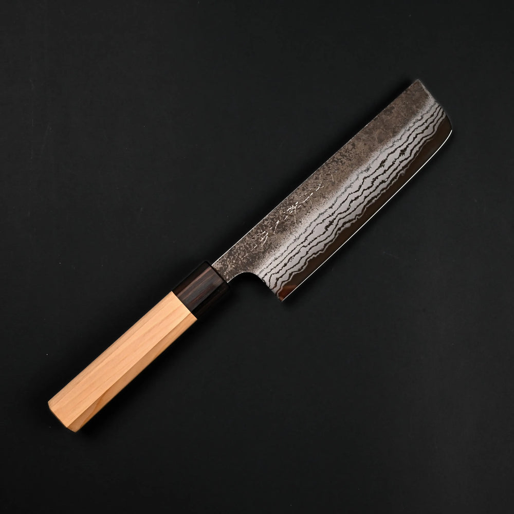 TOJIRO ATELIER Aogami Cedar Nakiri 165mm