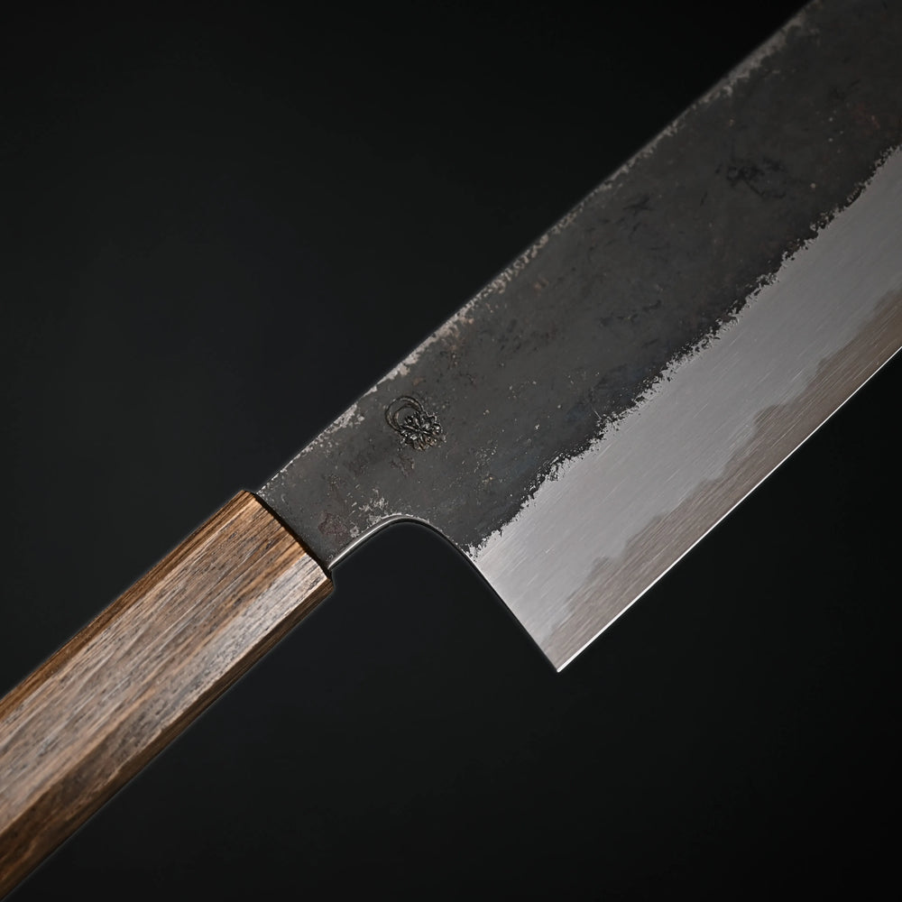 Sakai Kikumori Kikuzuki Kuro Nakiri 180mm