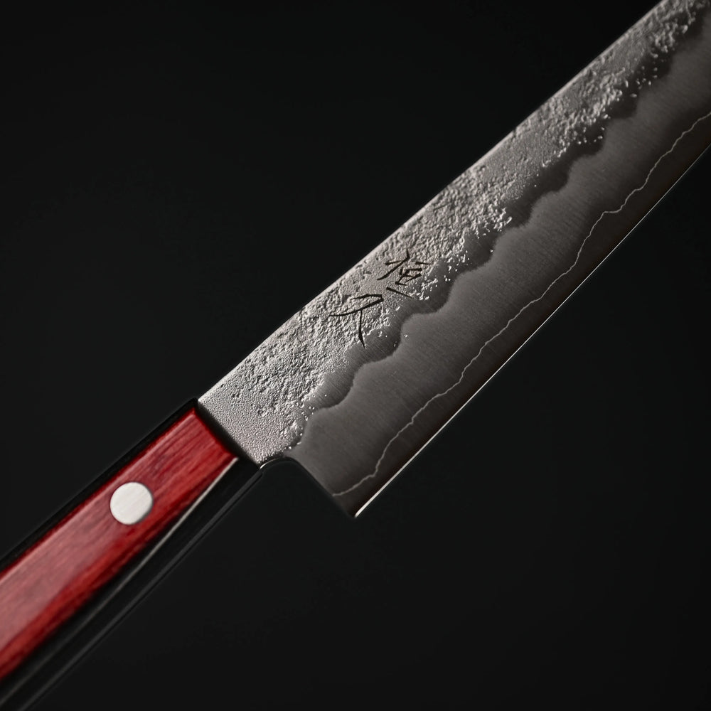 Tsunehisa Ginsan Nashiji Red Petty 135mm