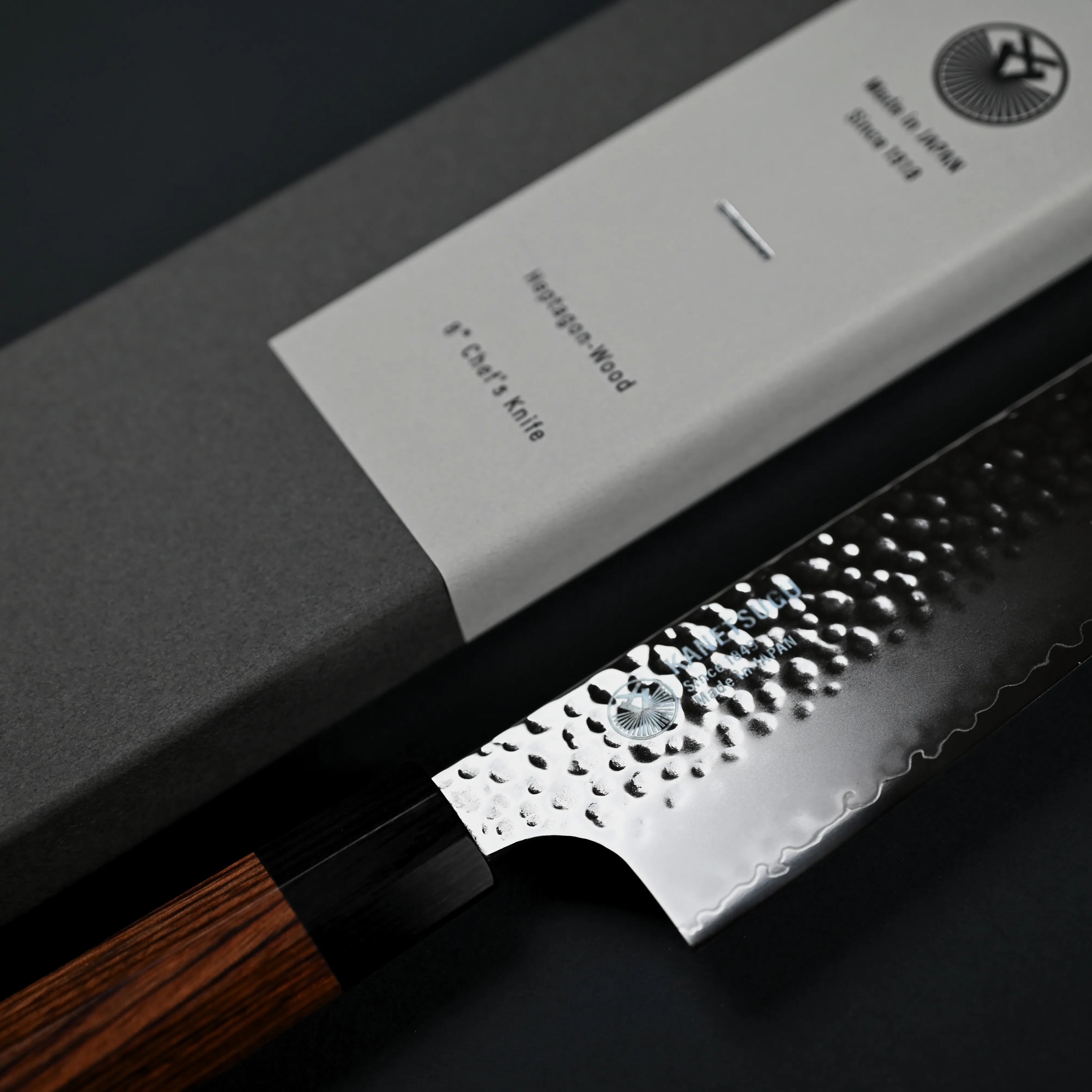 Seki Kanetsugu Heptagon Gyuto 200mm