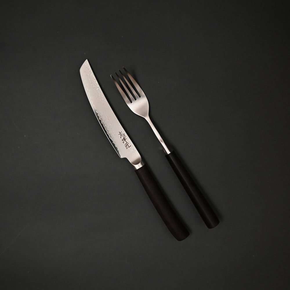 Shizu Hamono Steak Set (fork and knife)