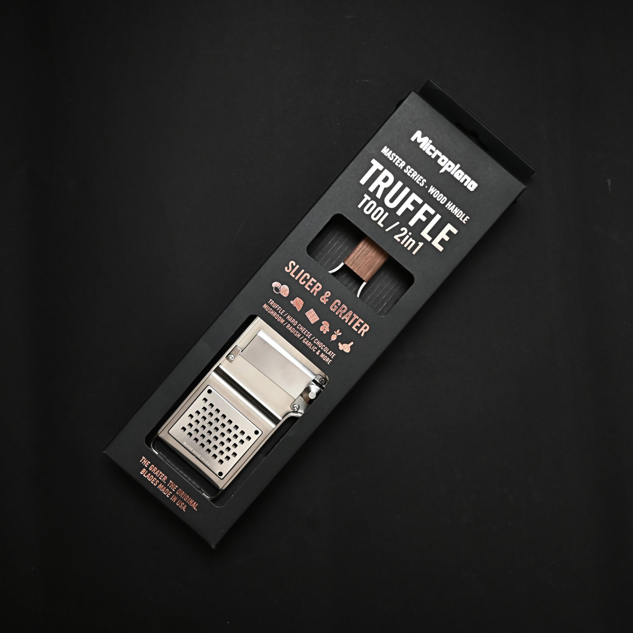 Microplane Truffle Tool 2in1 – Truffle Slicer and Grater