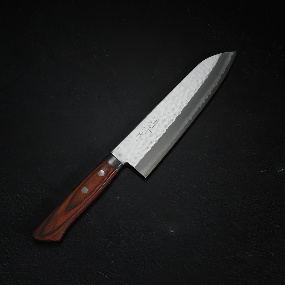 Kunio Masutani Hammered Gyuto 180mm Mahogany