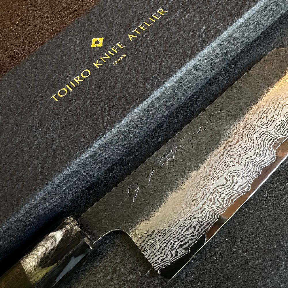 Tojiro Atelier VG10 Ebony Bunka 170mm