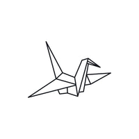 Origami ždral