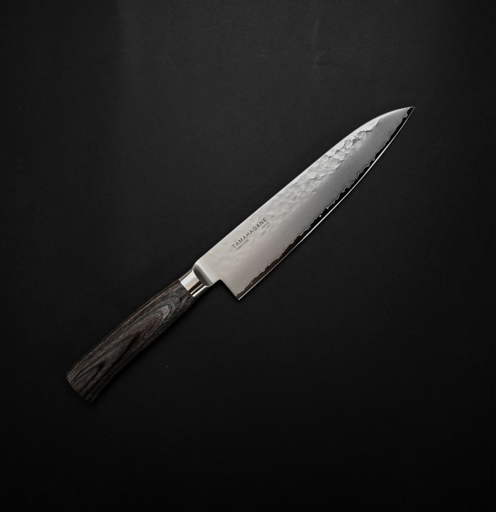 Tamahagane Tsubame Black Gyuto 180mm