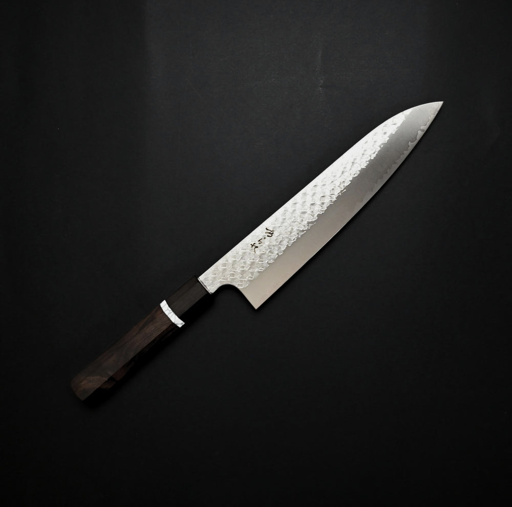 Tsunehisa Arare SG2 Hammered Gyuto 210mm