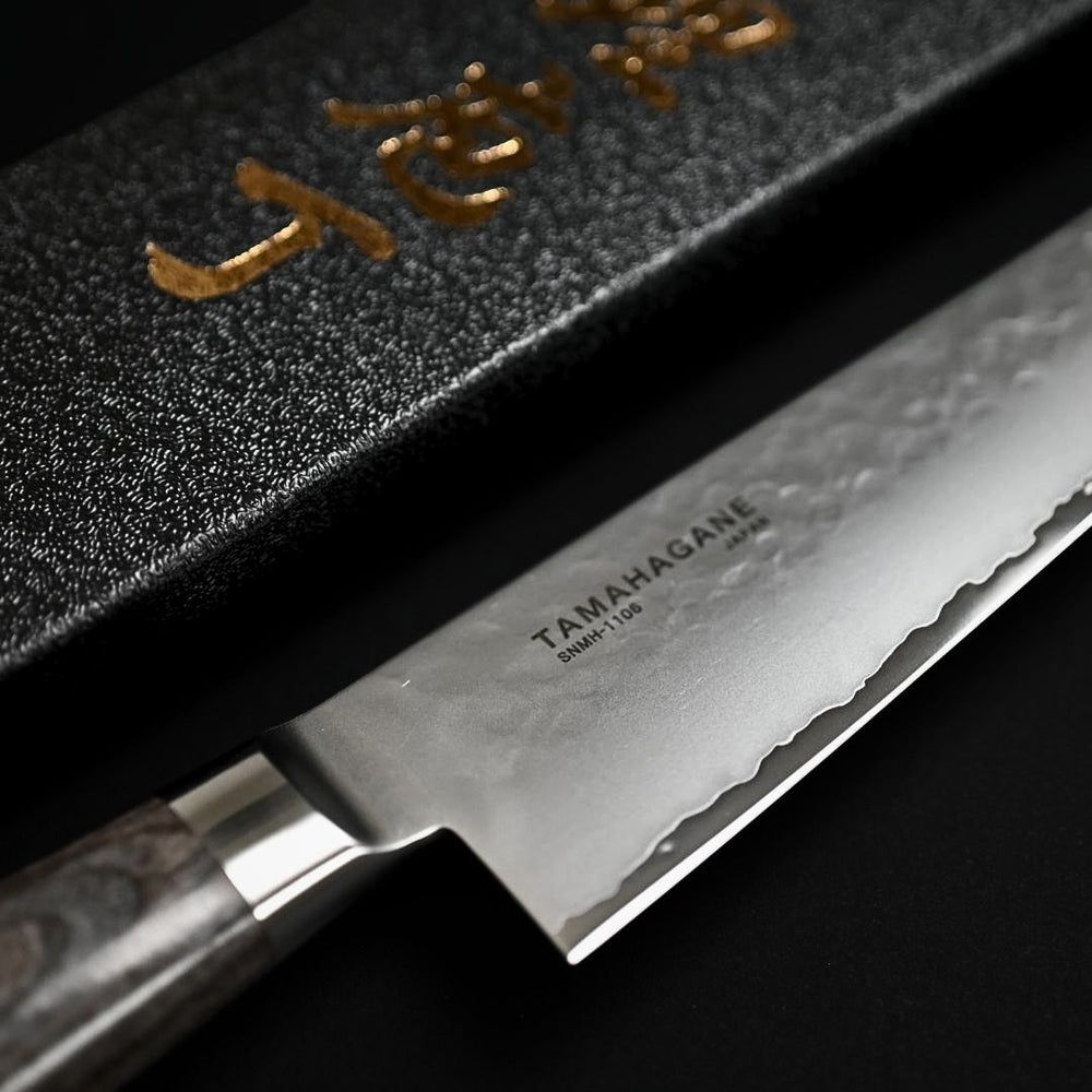 Tamahagane Tsubame Black Bunka 195mm