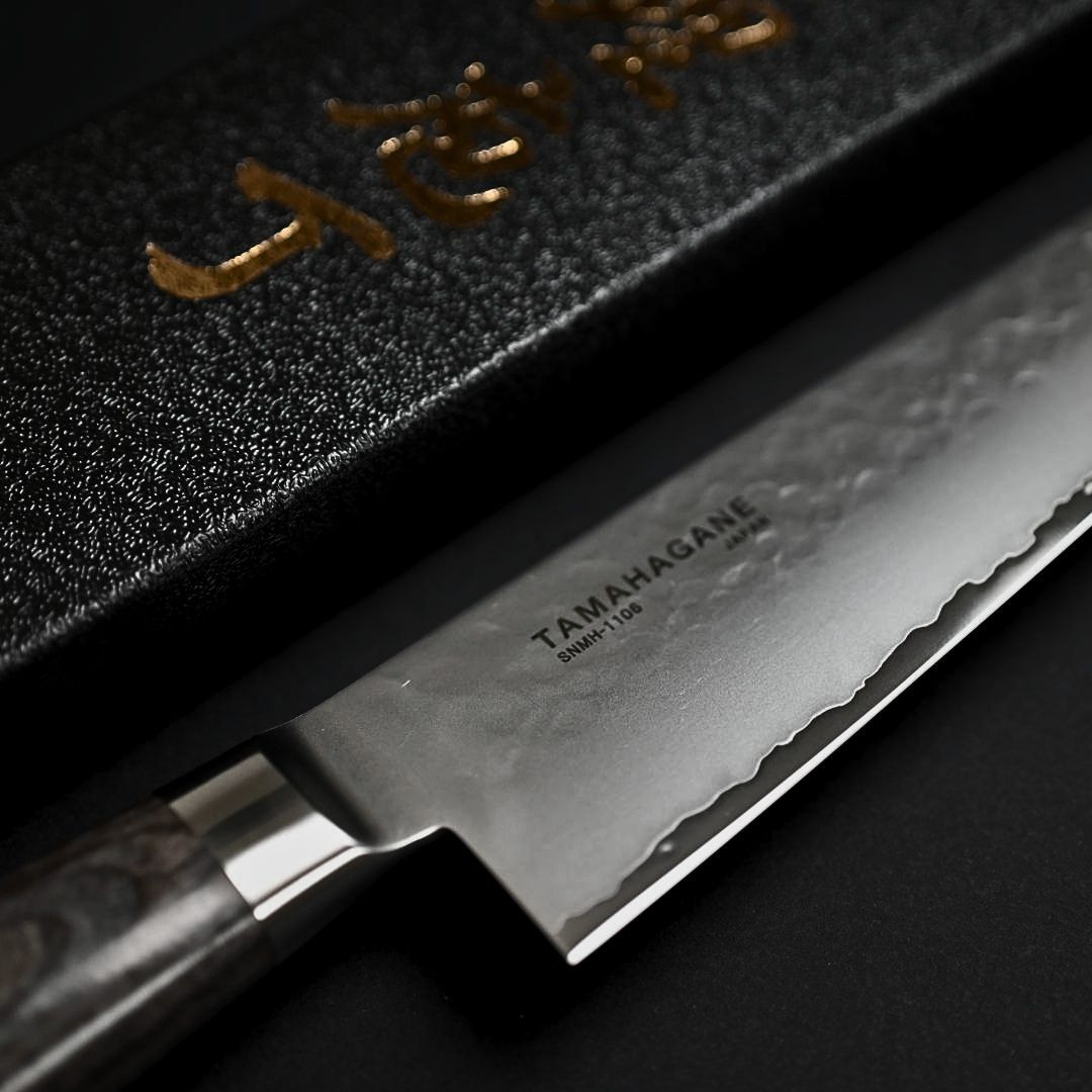 Tamahagane Tsubame Black Gyuto 180mm