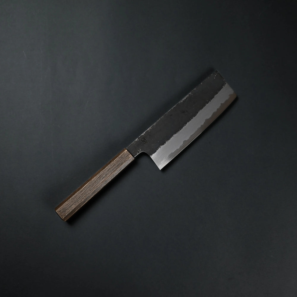 Sakai Kikumori Kikuzuki Kuro Nakiri 180mm
