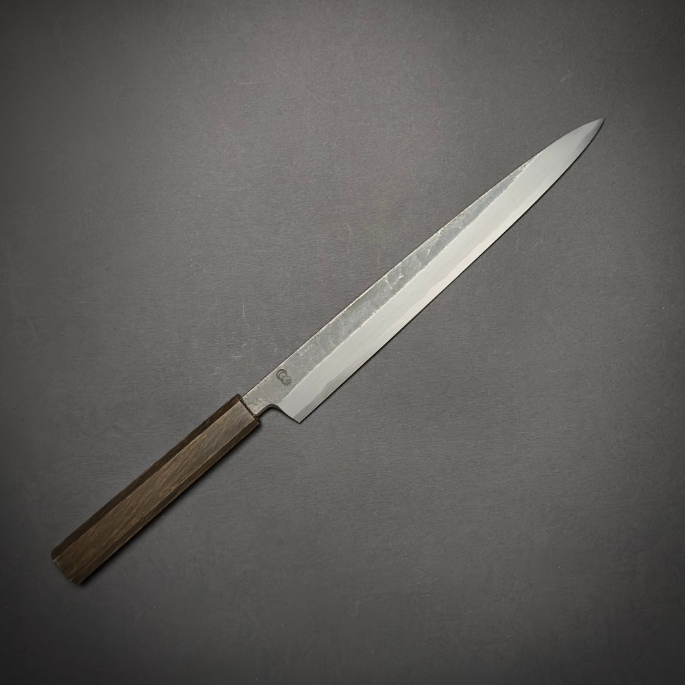 Sakai Kikumori Kikuzuki Kuro Yanagiba 270mm