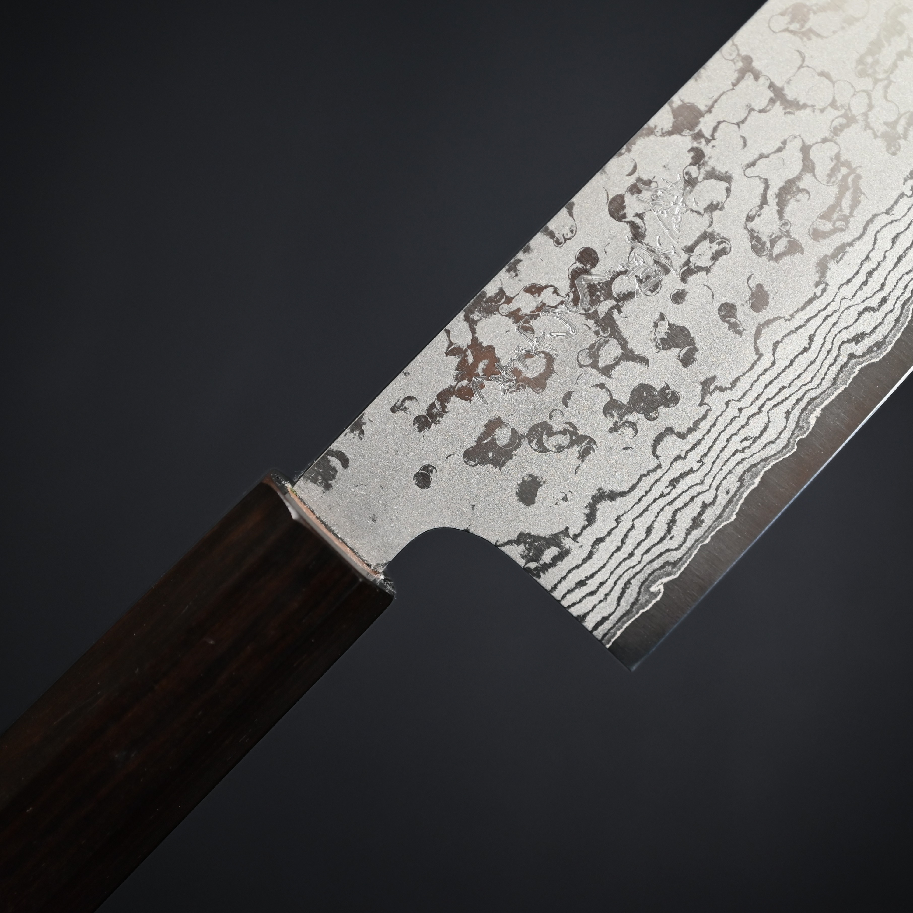 Makoto Kurosaki VG7 Damascus Santoku 165mm