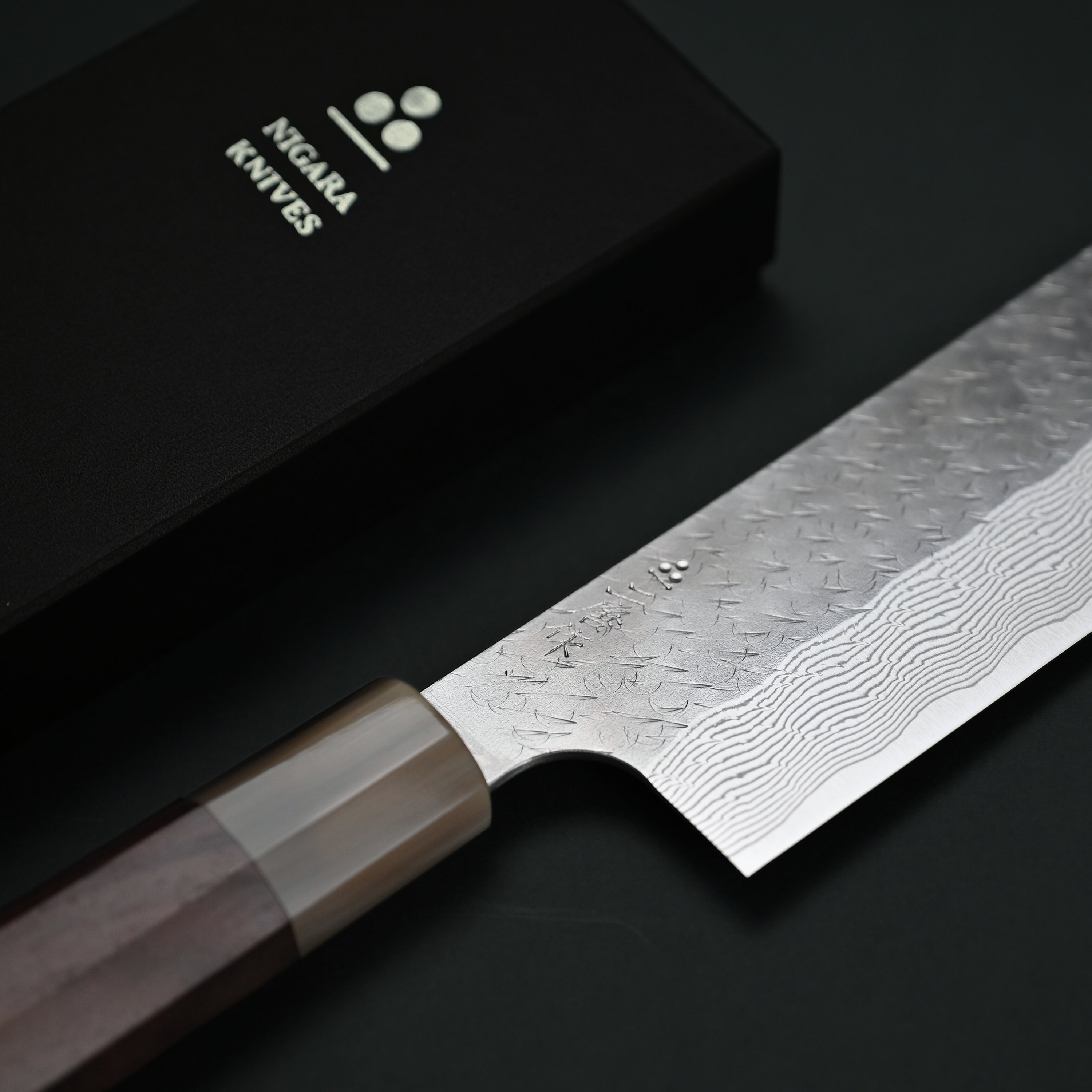 Нигара SG2 STRIX Цучиме Дамаск Накири 170 мм