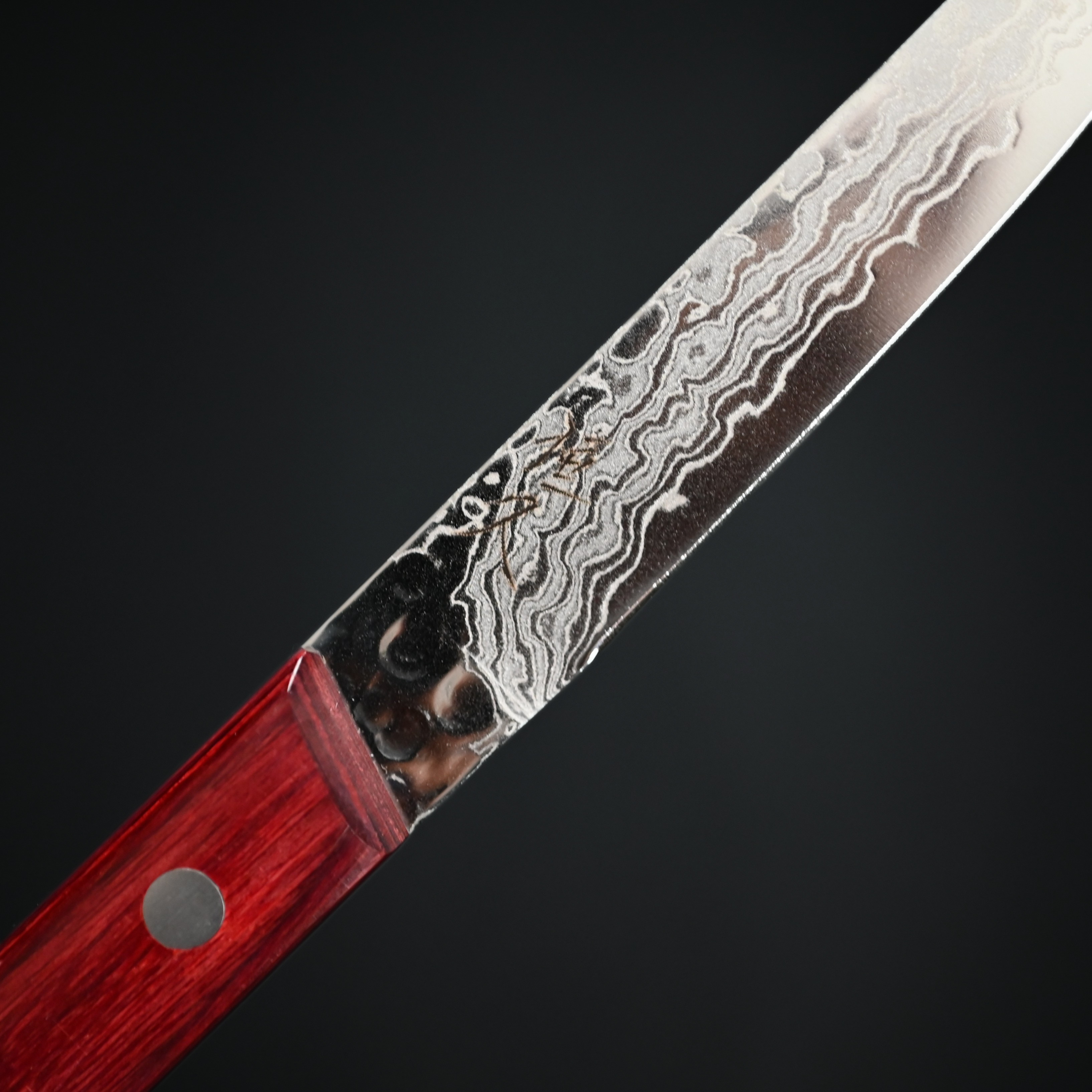 Tsunehisa Damascus AUS10 Steak Knife