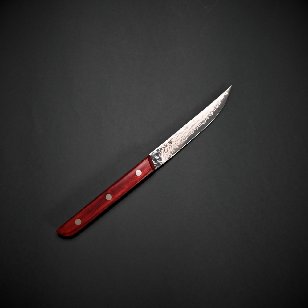 Tsunehisa Damascus AUS10 Steak Knife